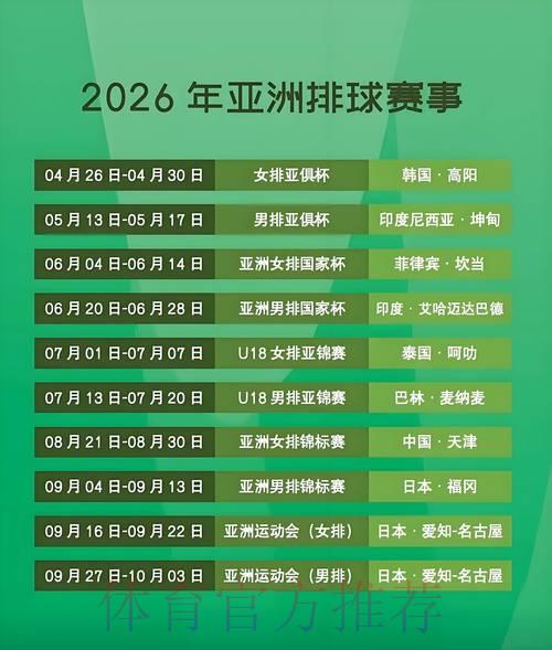 2026年女排世界杯全程直播收看完全指南 2026年女排世界杯全程直播收看完全指南